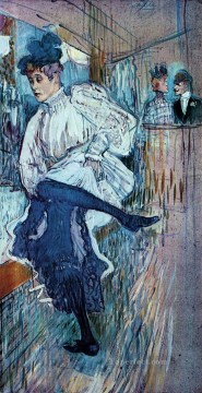  bailando Pintura - Jane Avril bailando 1892 1 Toulouse Lautrec Henri de